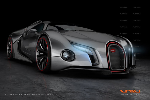 Bugatti Renaissance - прототип нового роскошного спорткара