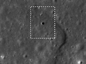 На Луне нашли вход в подземный тоннель