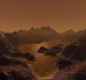 вулканы на Титане