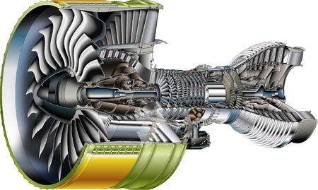 турбовинтовой реактивный двигатель