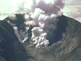 Извержение вулкана Сент-Хелен, 1980. Снимок NASA
